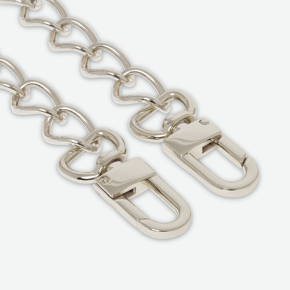 silver chain for crossbody purse